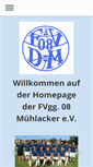 Mobile Screenshot of fvgg08muehlacker.de